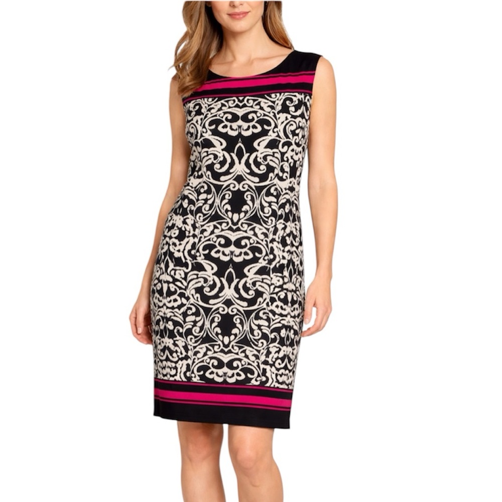 Jessica Howard NWT knee length sleeveless dress women’s medium